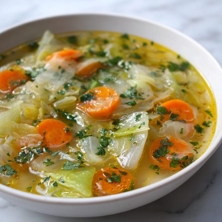Cabbage Fat-Burning Soup for Weight Loss Recipe