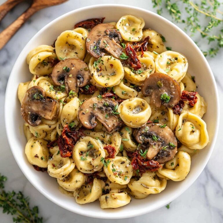 Orecchiette with Mushroom Thyme Sauce Recipe