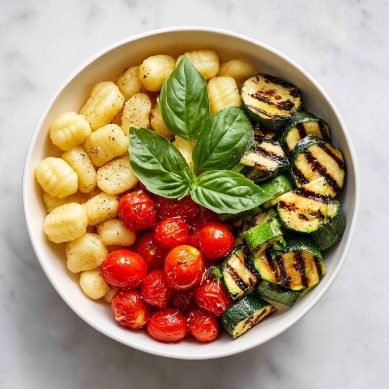 One-Pan Gnocchi with Cherry Tomatoes, Bell Pepper, and Zucchini Recipe