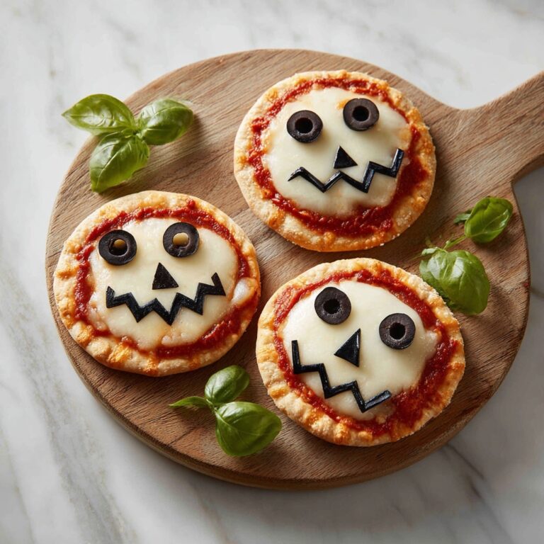 Halloween Mini Pizzas: Fun, Custom Treats for Family Fun Recipe