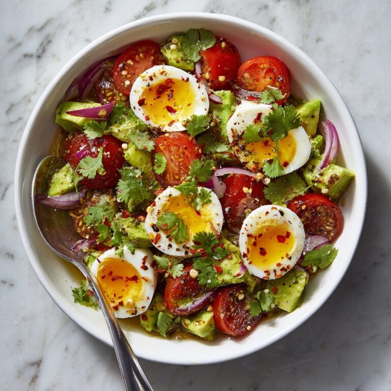 Workout Egg Avocado Salad Delight Recipe