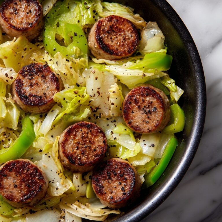 Sausage and Cabbage Stir Fry Recipe