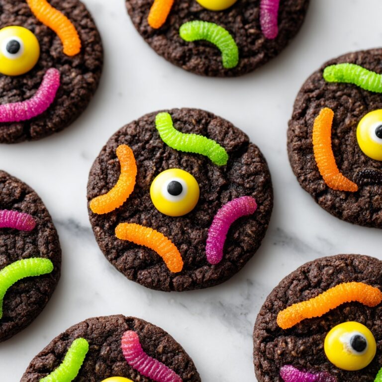 Creepy Crawly Chocolate Cookies Recipe