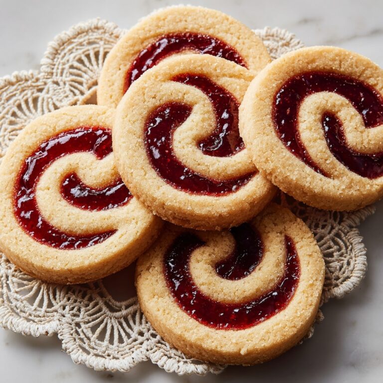 Raspberry Swirl Shortbread Cookies Recipe