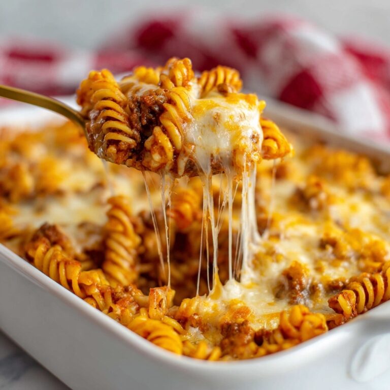 Chicken Parmesan Pasta Casserole Recipe
