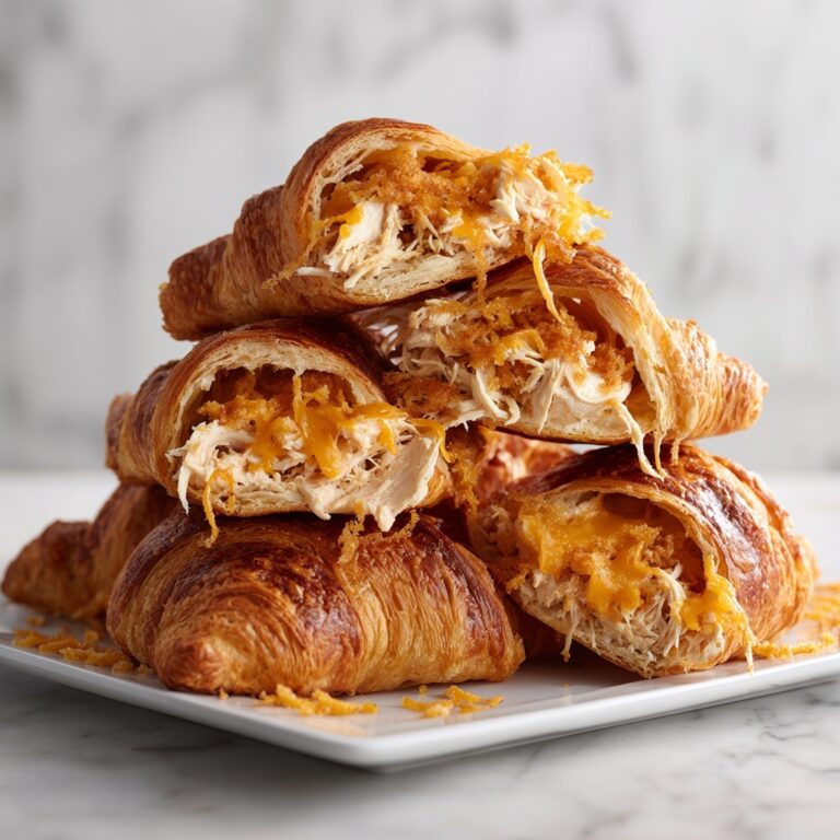 Baked Chicken Stuffed Crescent Rolls Recipe