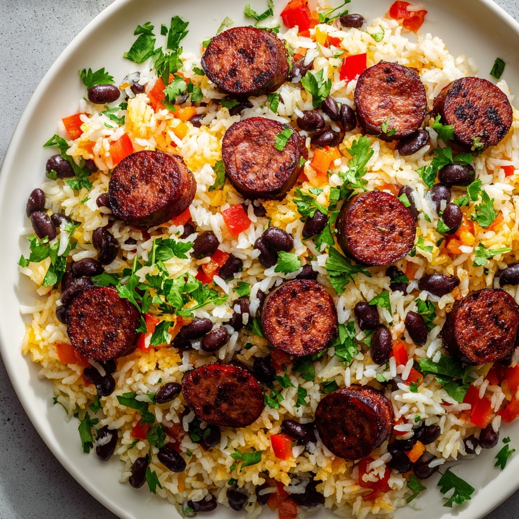 Black Beans and Rice with Sausage: 5 Comforting Secrets Recipe - Recipe Image