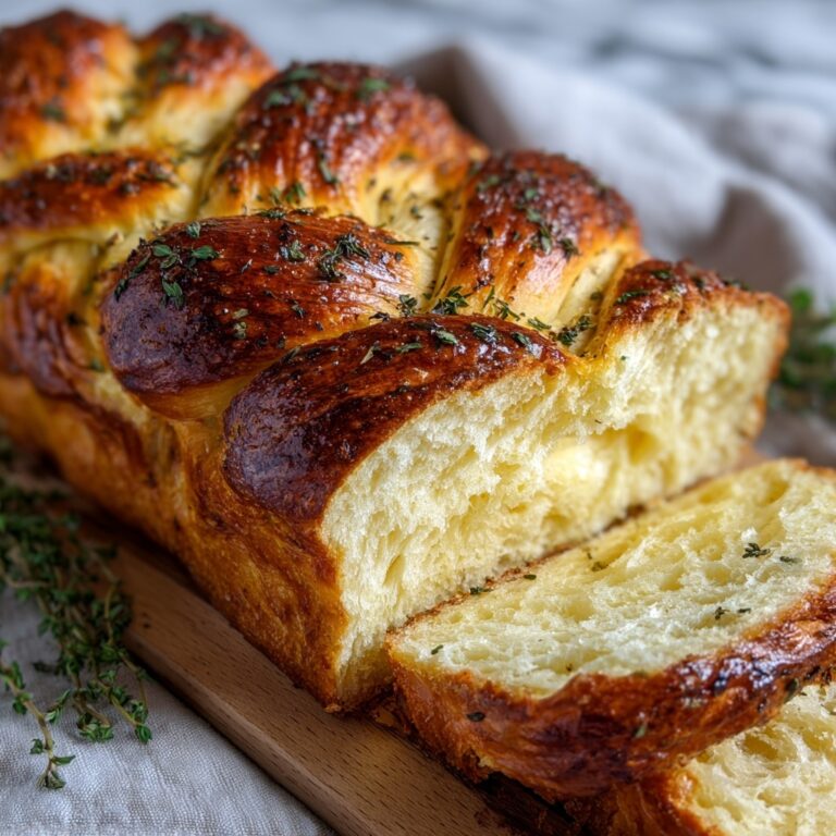 Swirled Garlic Herb Bread Recipe