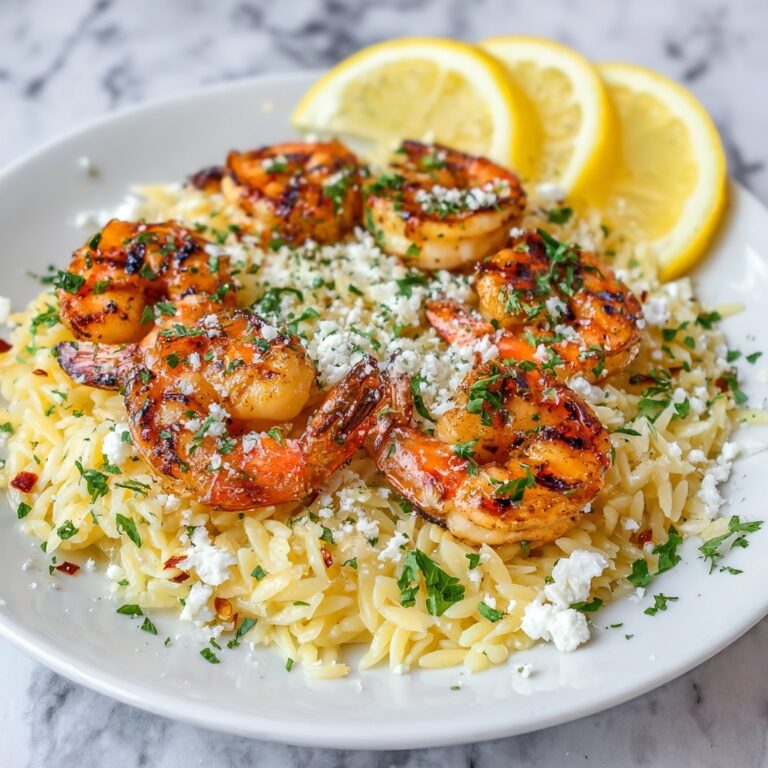 Parmesan Orzo with Shrimp Recipe
