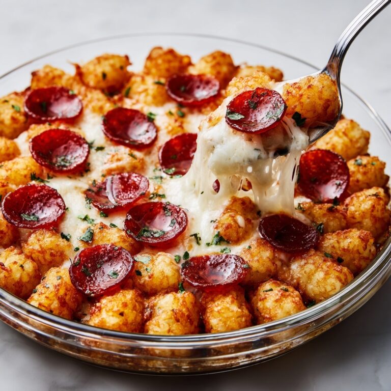 Tater Tot Pizza Casserole Recipe