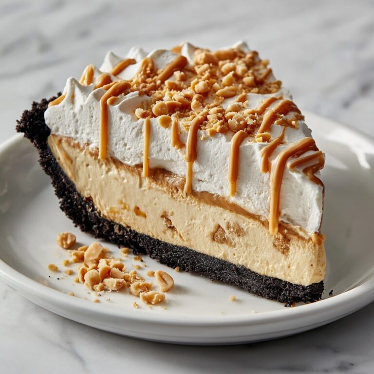 No Bake Cream Cheese Peanut Butter Pie Recipe
