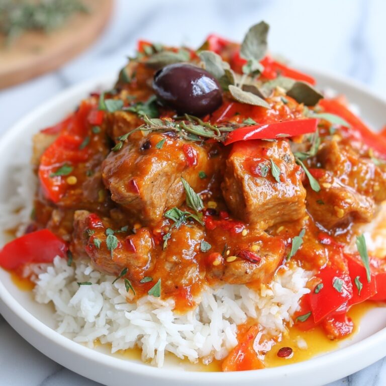 Italian Hunter’s Chicken (Chicken Cacciatore) with Brown Rice Recipe