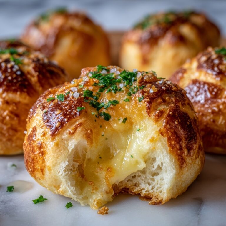 Garlic Parmesan Cheeseburger Bombs Recipe