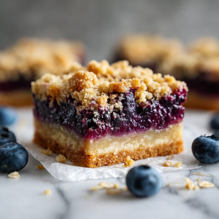 Blueberry Oatmeal Breakfast Bars Recipe