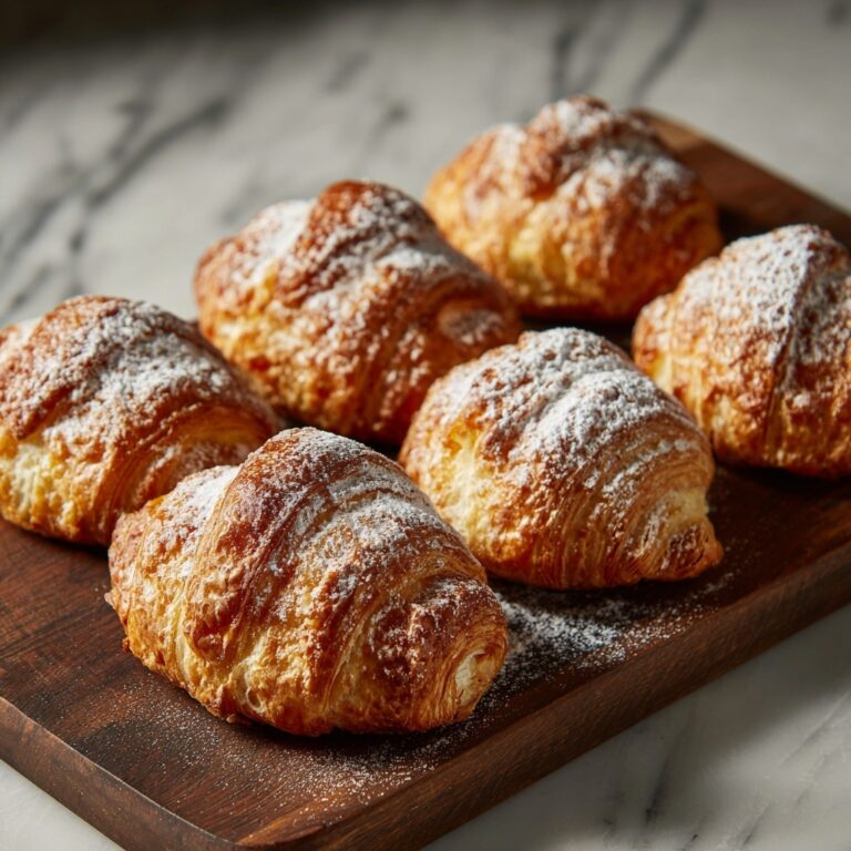 Earl Grey Almond Croissants Recipe