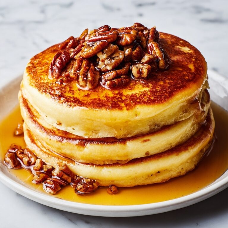 Sweet Potato Pecan Pancakes Recipe