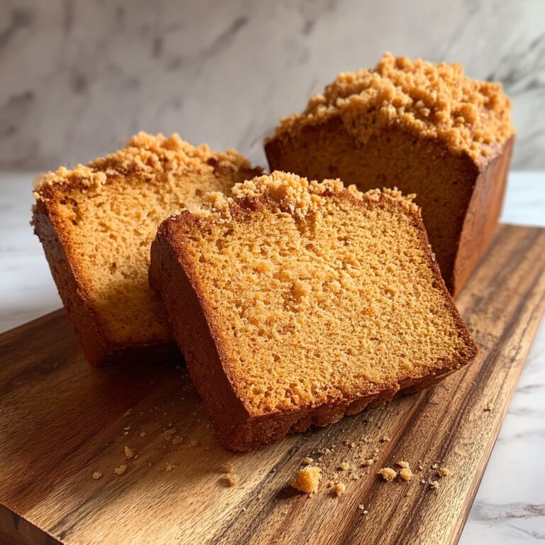 Pumpkin Bread with Streusel Topping Recipe