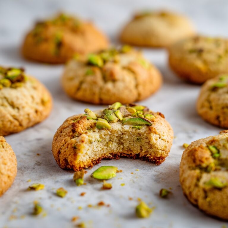 Pistachio Shortbread Cookies Recipe