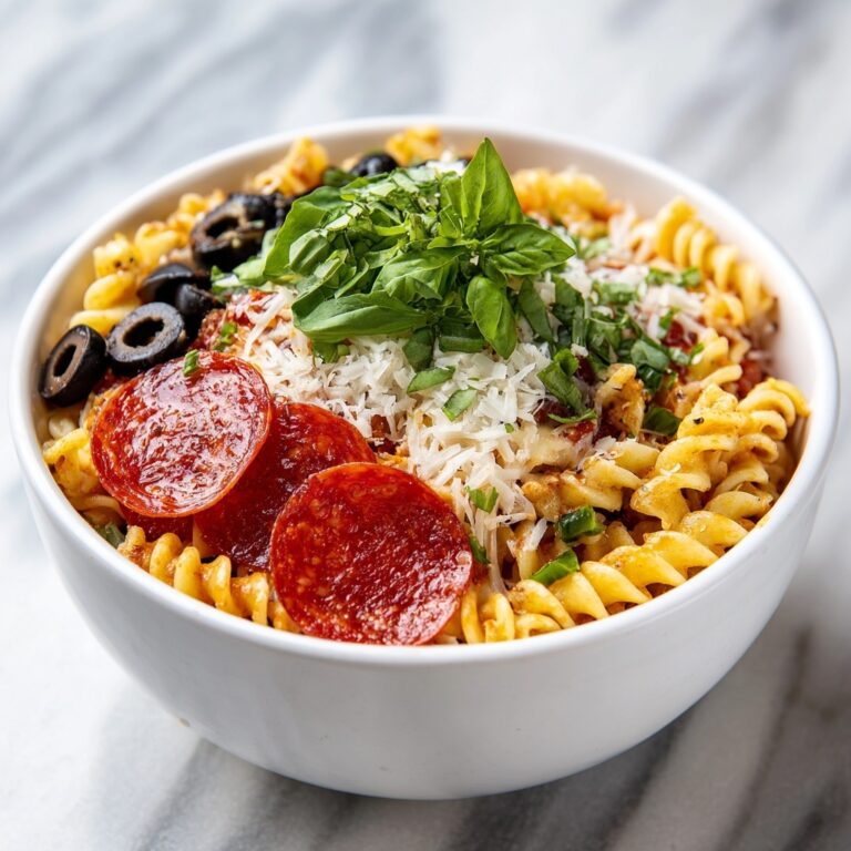 Pepperoni Pizza Pasta Salad Recipe