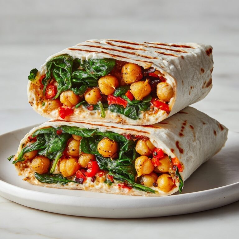 BBQ Chickpea Wraps with Ranch Dressing Recipe