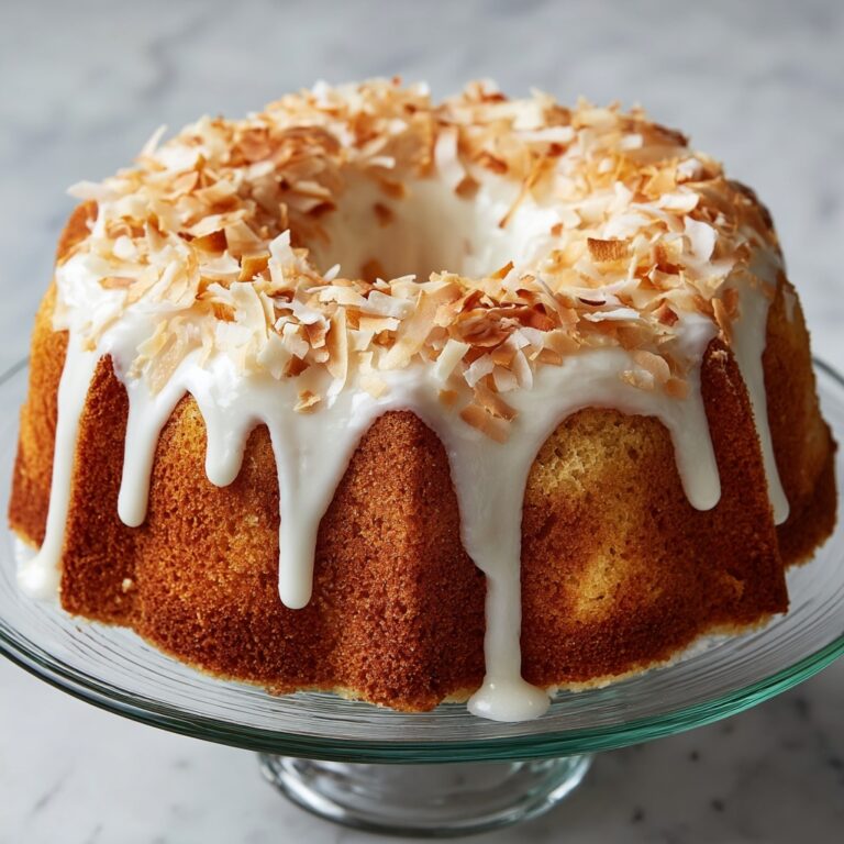 Coconut Bundt Cake Recipe