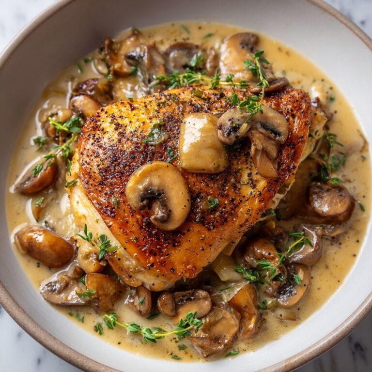 Creamy Mushroom Chicken Recipe