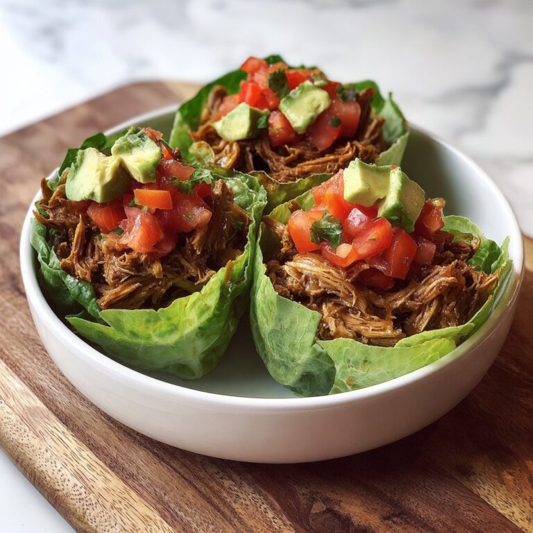 Shredded Beef Lettuce Wrap Tacos Recipe