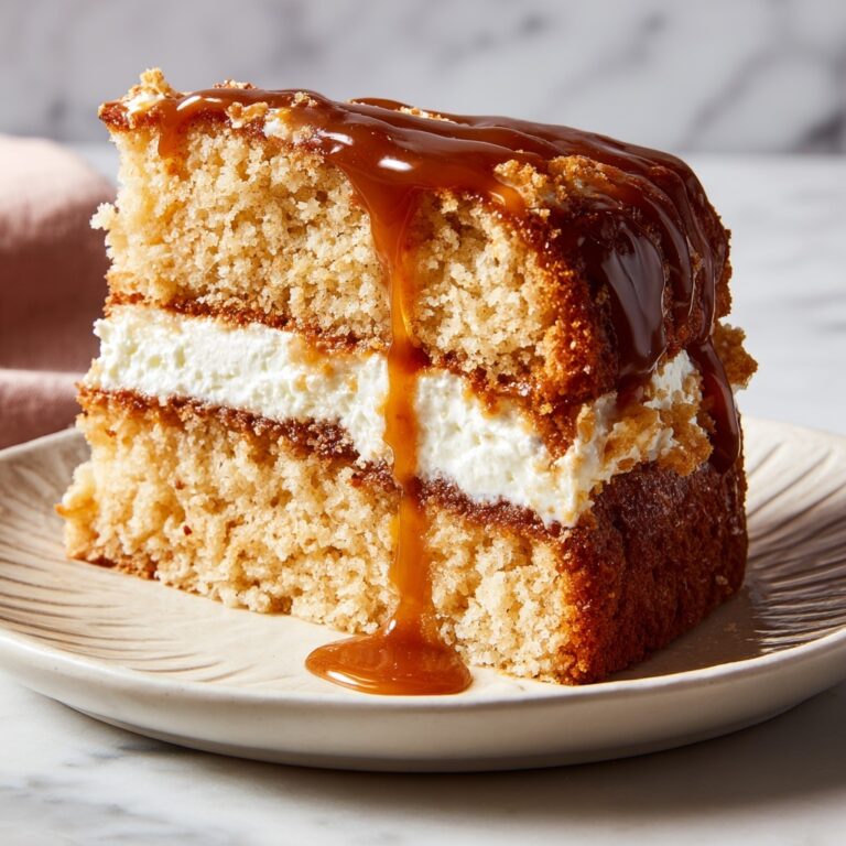 Creamy Caramel Cake: Indulge in Rich Sweetness Recipe