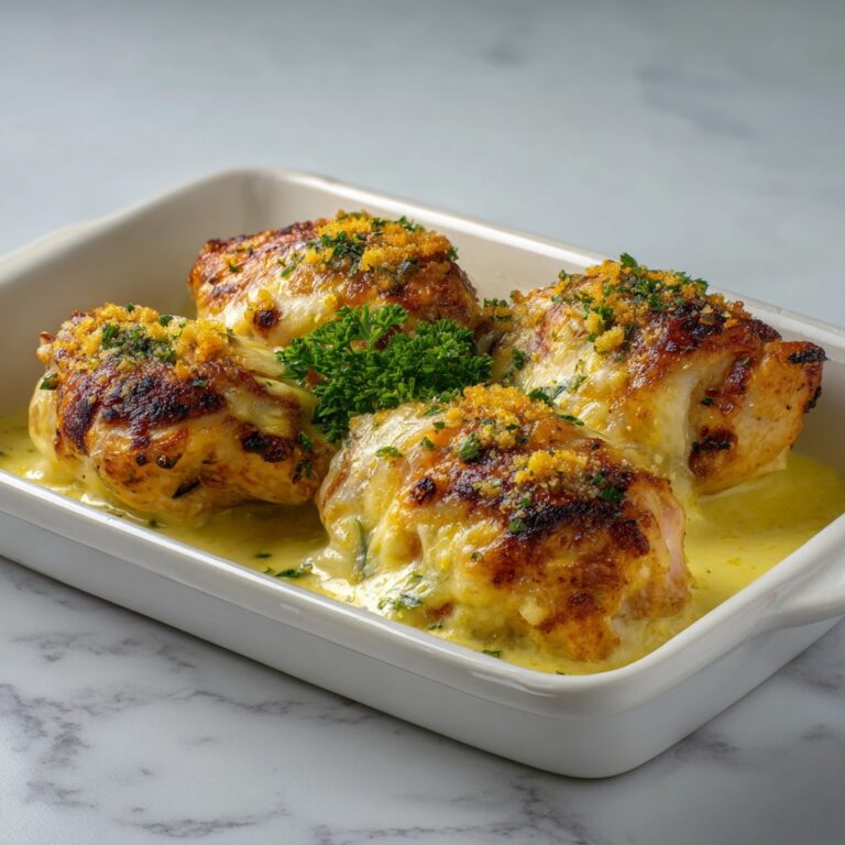 Melt In Your Mouth Baked Chicken Breast with Parmesan and Garlic Recipe