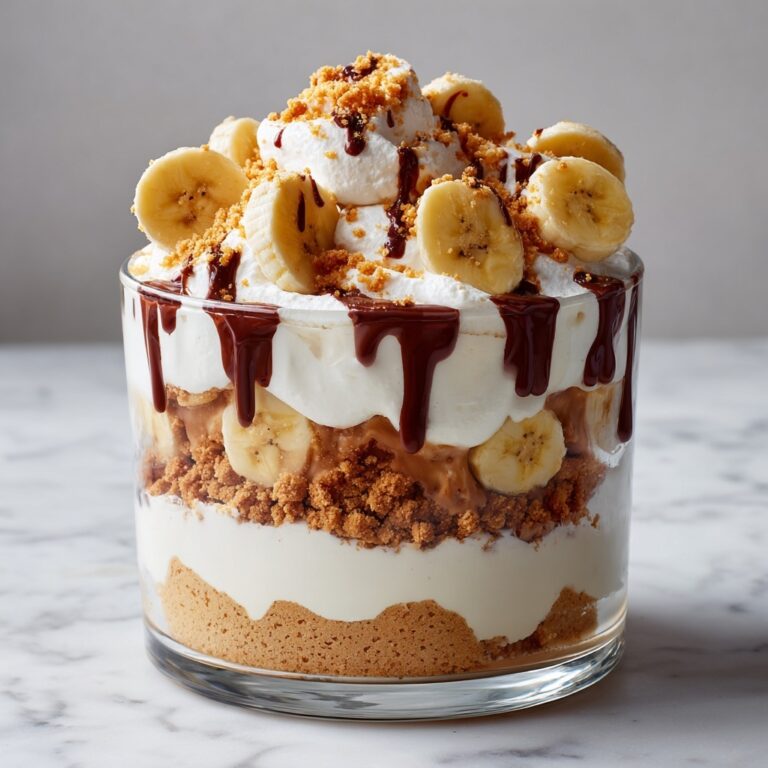 Chocolate Banana Pudding Fluff Recipe