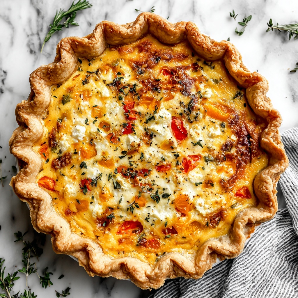 Customizable Breakfast Quiche Recipe - Recipe Image