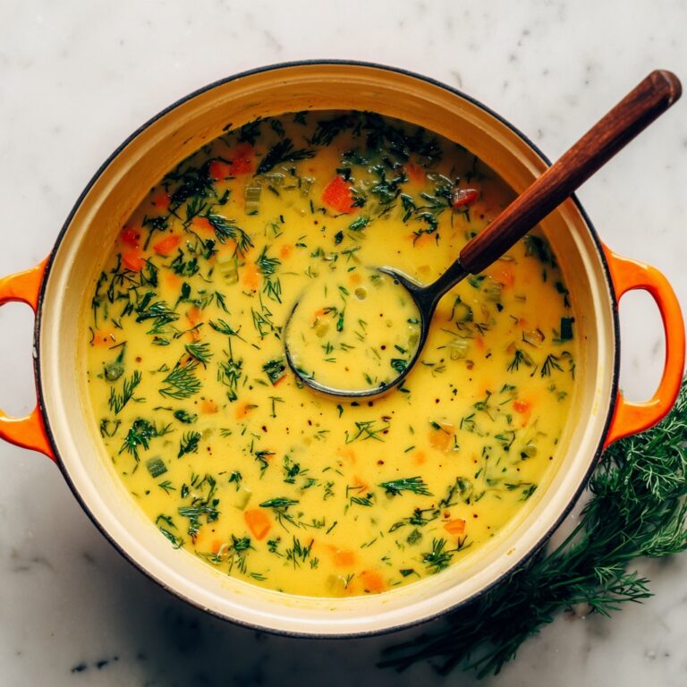 Creamy Polish Dill Soup Recipe