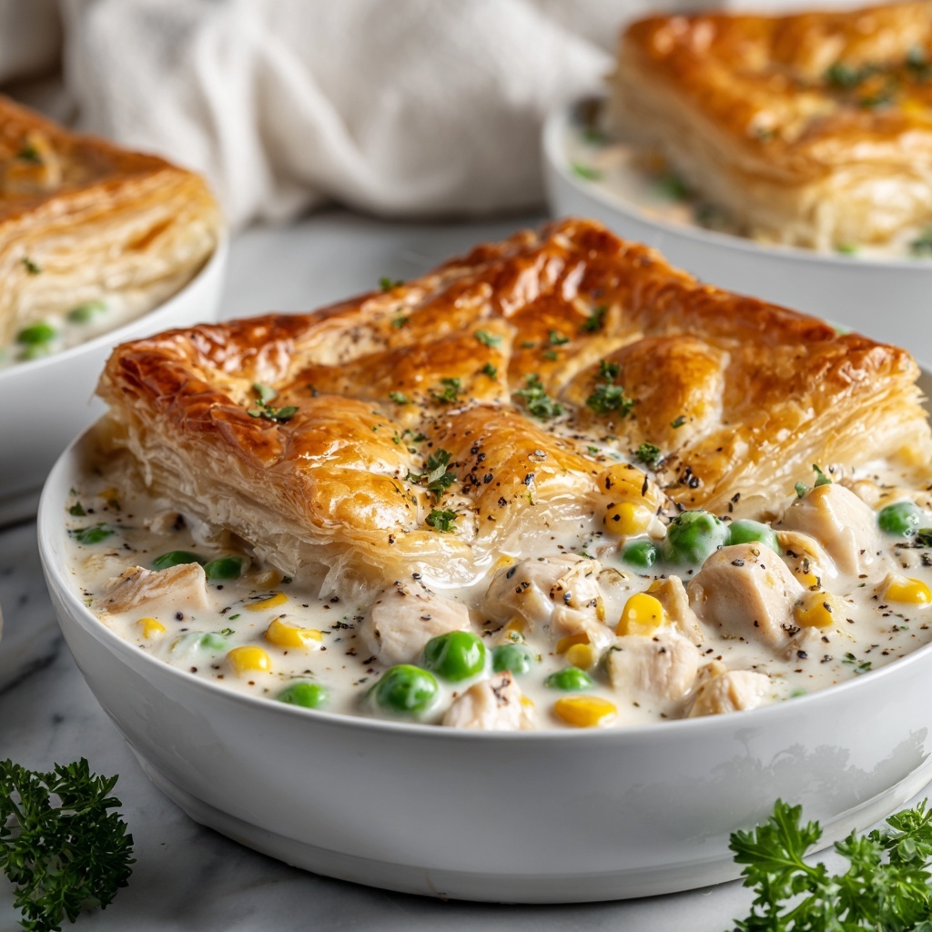 Slow Cooker Chicken Pot Pie Made Easy for Cozy Nights Recipe - Recipe Image