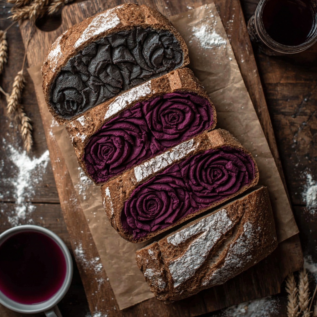 Spooktacular Vampire Bread: The Edible Halloween Masterpiece Recipe - Recipe Image