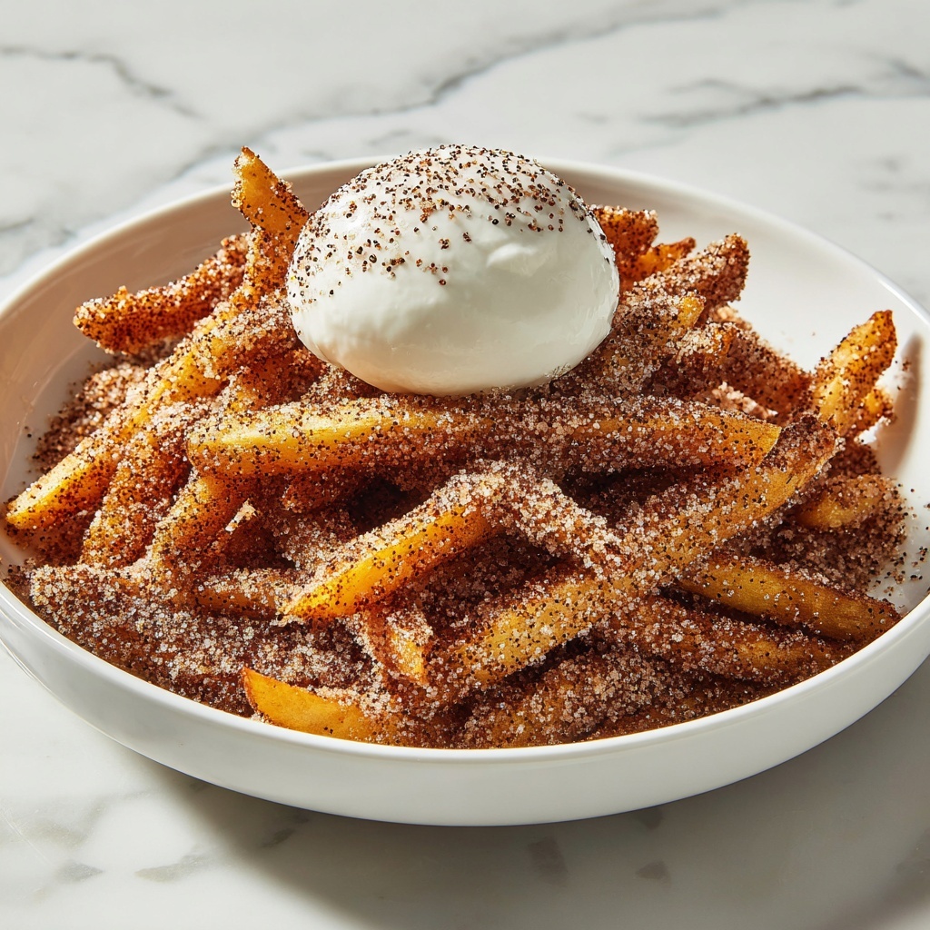 Delicious Cinnamon Sugar Apple Fries: A Cozy Autumn Snack Recipe - Recipe Image