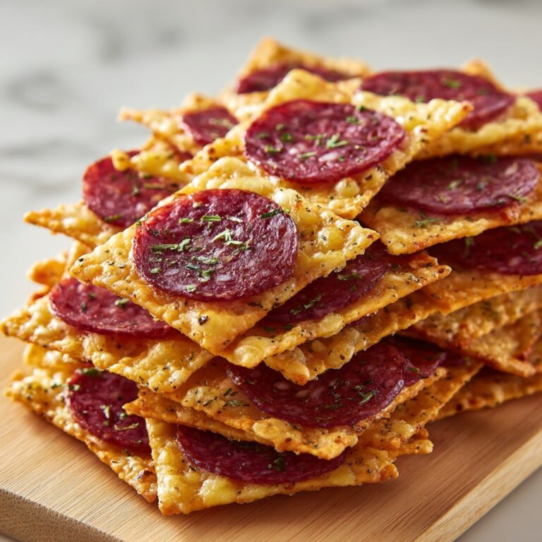 Keto Pizza Chips: Your Crispy Low-Carb Snack Solution Recipe