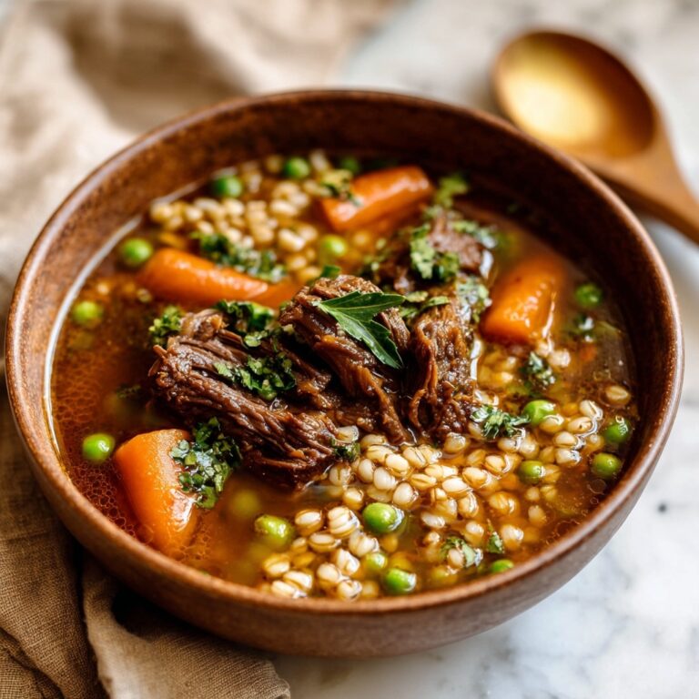 Beef and Barley Soup: Cozy Comfort in Every Spoonful Recipe