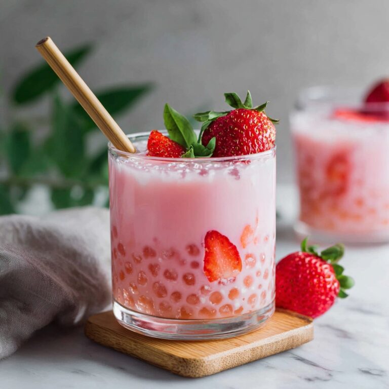 Delicious Strawberry Sago: A Refreshing Tropical Treat Recipe