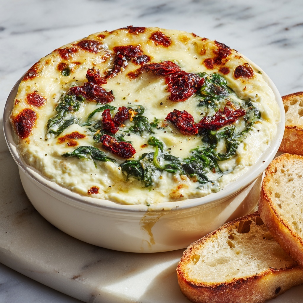 Creamy Tuscan Dip Recipe - Recipe Image