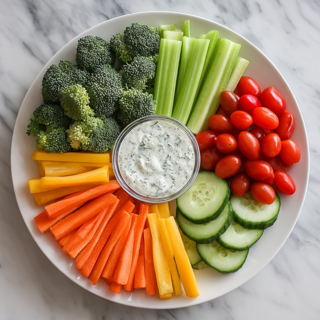 Creamy Ranch Veggie Platter: 5 Fresh Ways to Impress Recipe - Recipe Image