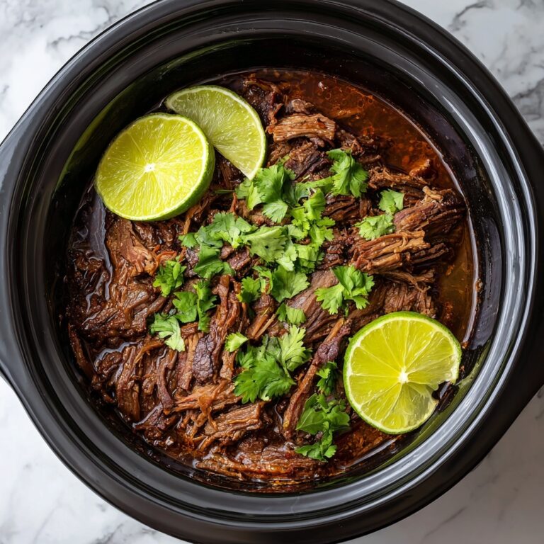 Slow Cooker Barbacoa Beef Recipe