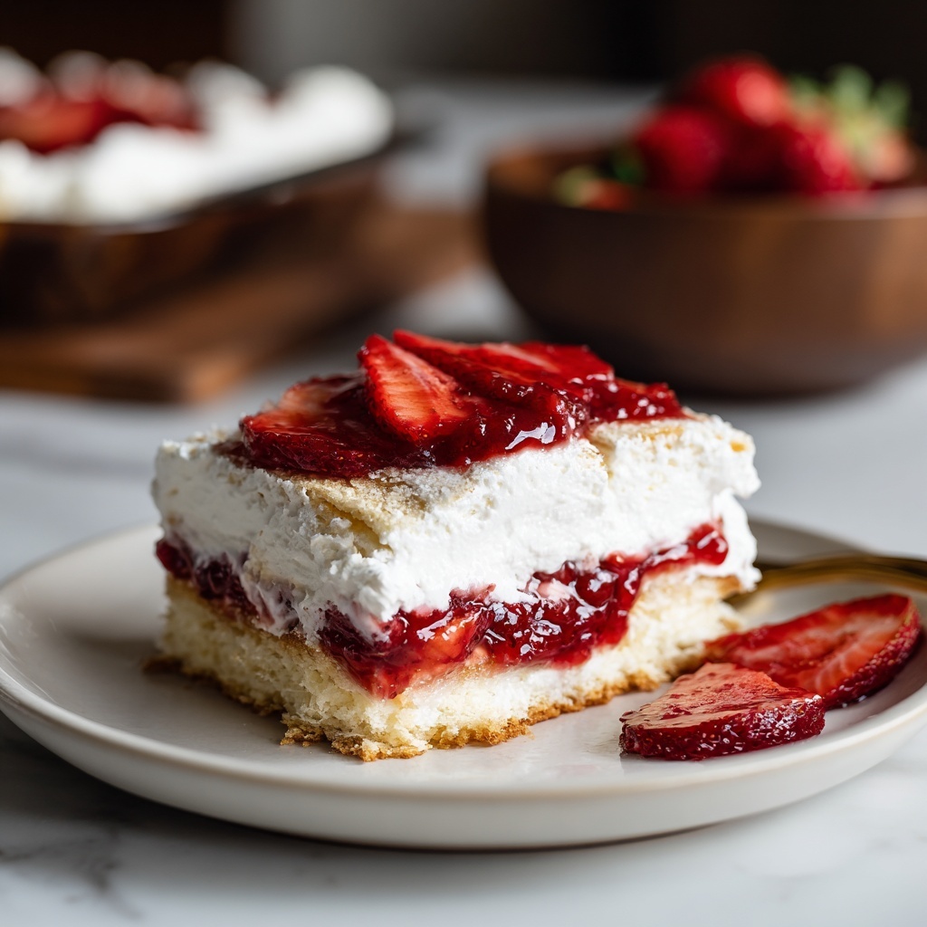Strawberry Shortcake with Fluffy Biscuits and Fresh Whipped Cream Recipe - Recipe Image