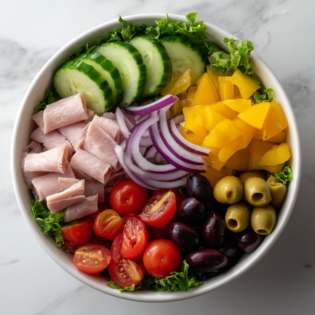 Italian Sub Salad Recipe - Recipe Image