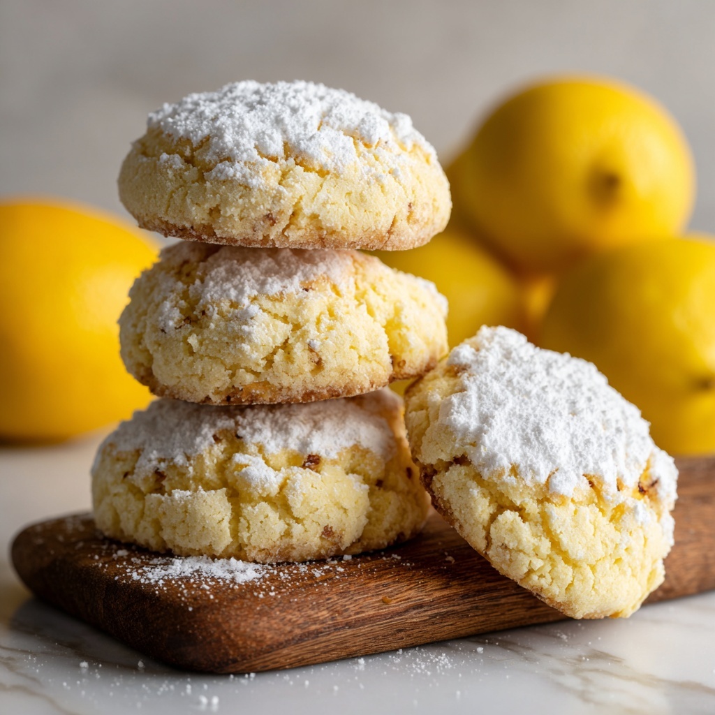 Lemon Cookies: Discover the Zesty Flavor Today! Recipe - Recipe Image