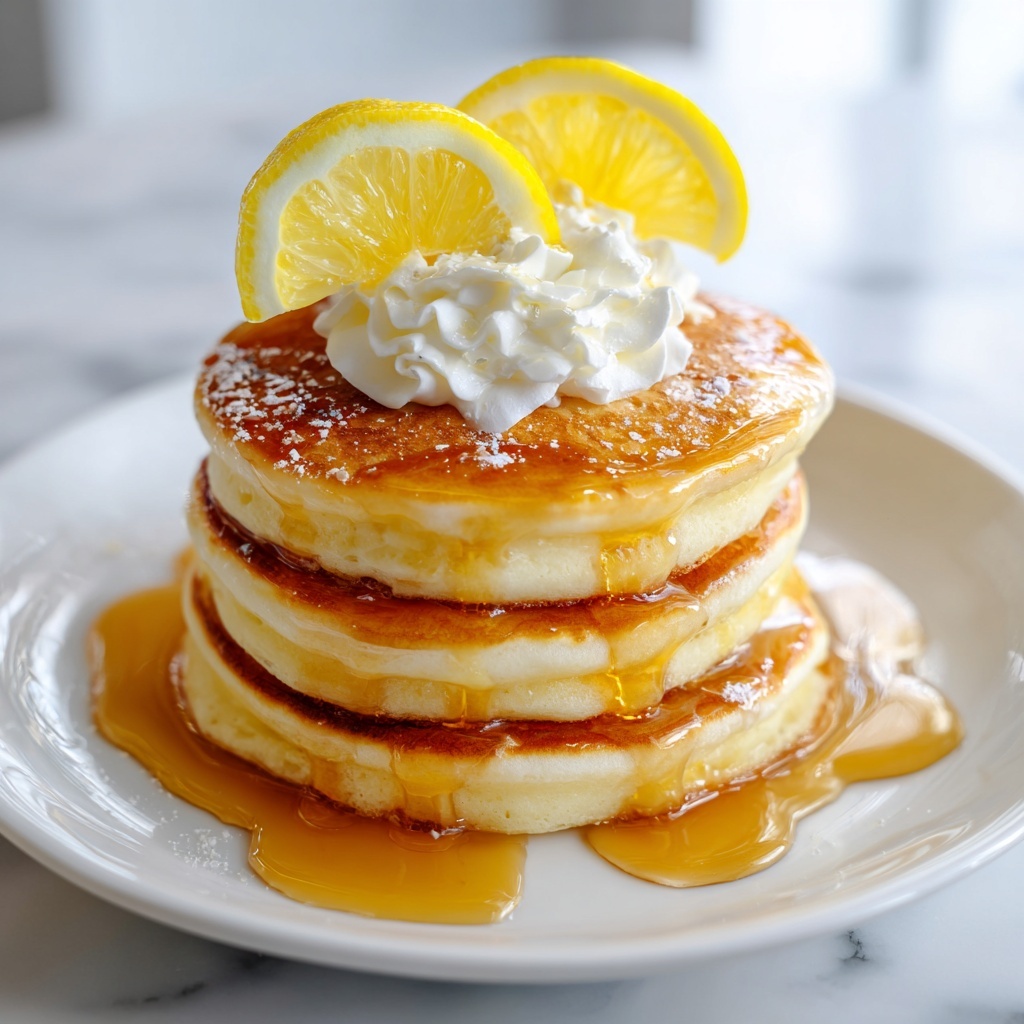 Lemon Ricotta Pancakes Recipe - Recipe Image