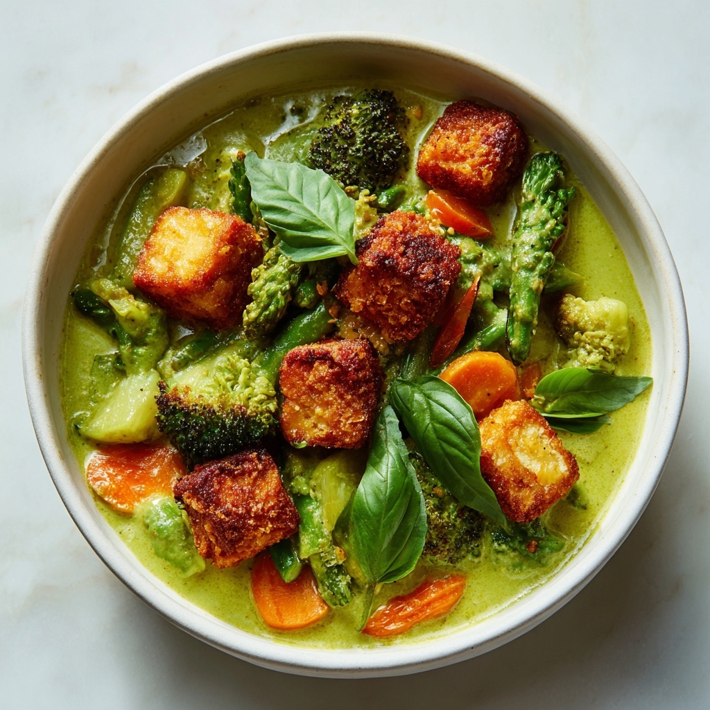Delicious Thai Green Curry Soup: A Cozy, 25-Minute Meal Recipe - Recipe Image