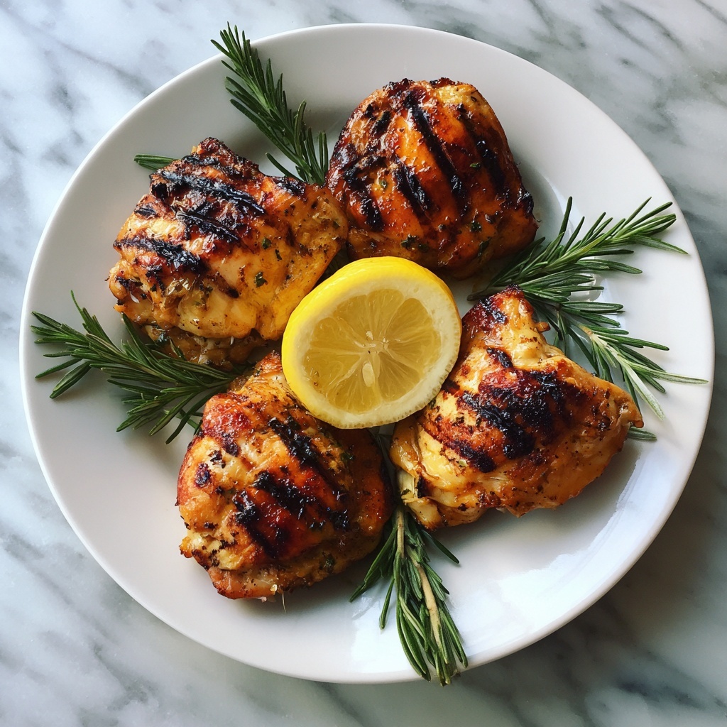 Grilled Lemon Chicken Recipe - Recipe Image