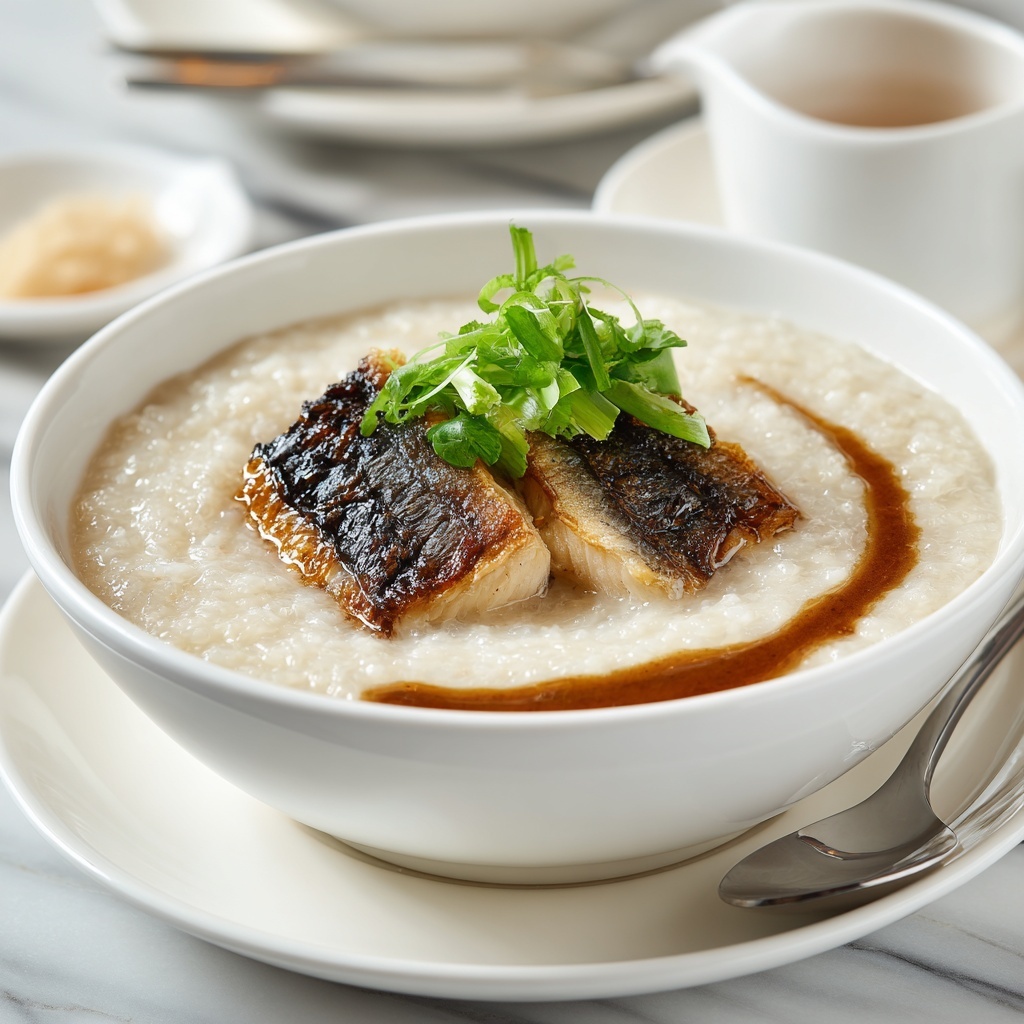 Delicious Fish Congee: A Cozy Comfort Bowl Recipe - Recipe Image