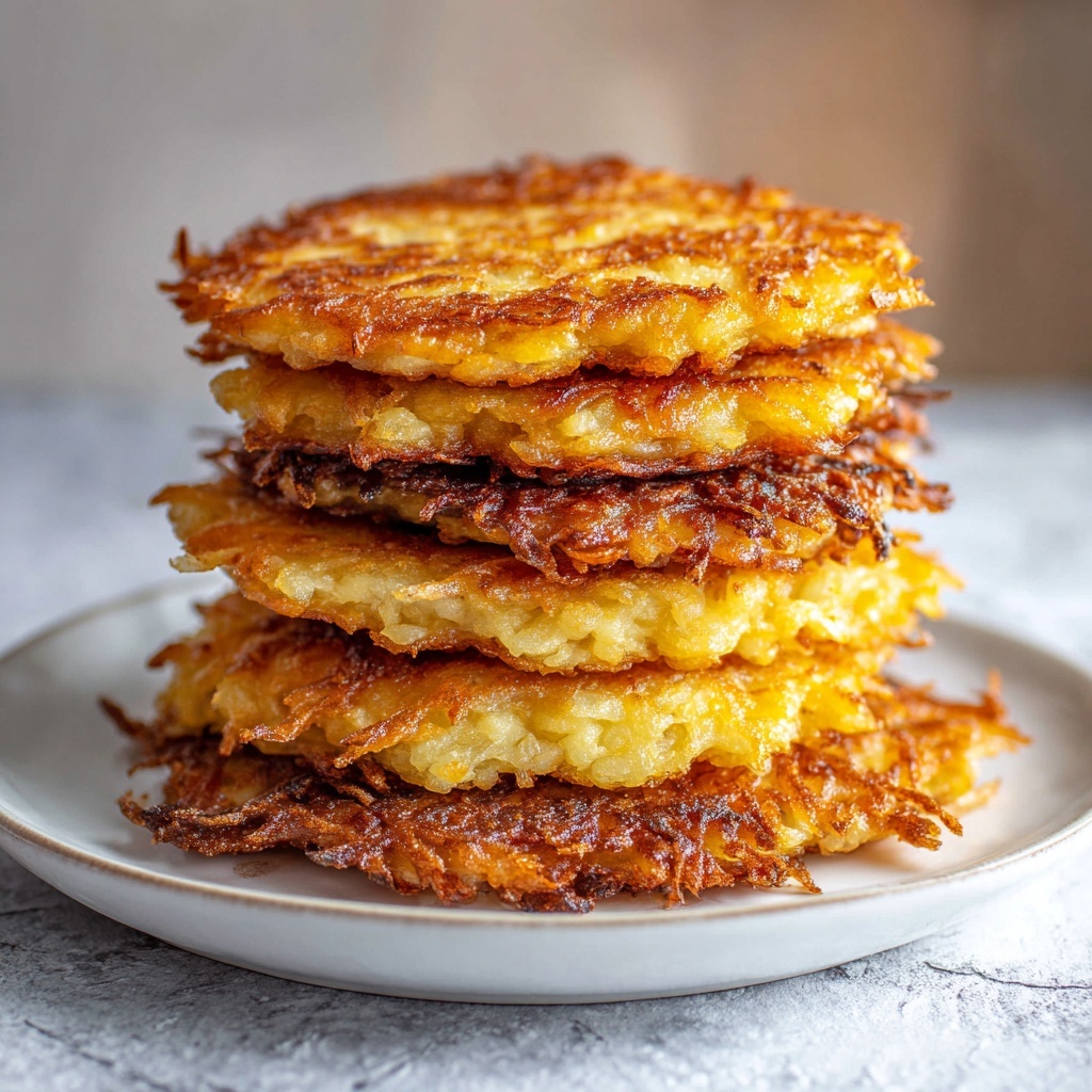 German Potato Pancakes Kartoffelpuffer: 7 Crispy Secrets Recipe - Recipe Image
