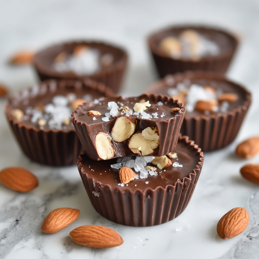 Chocolate Fat Bombs with Macadamia and Sea Salt Recipe - Recipe Image